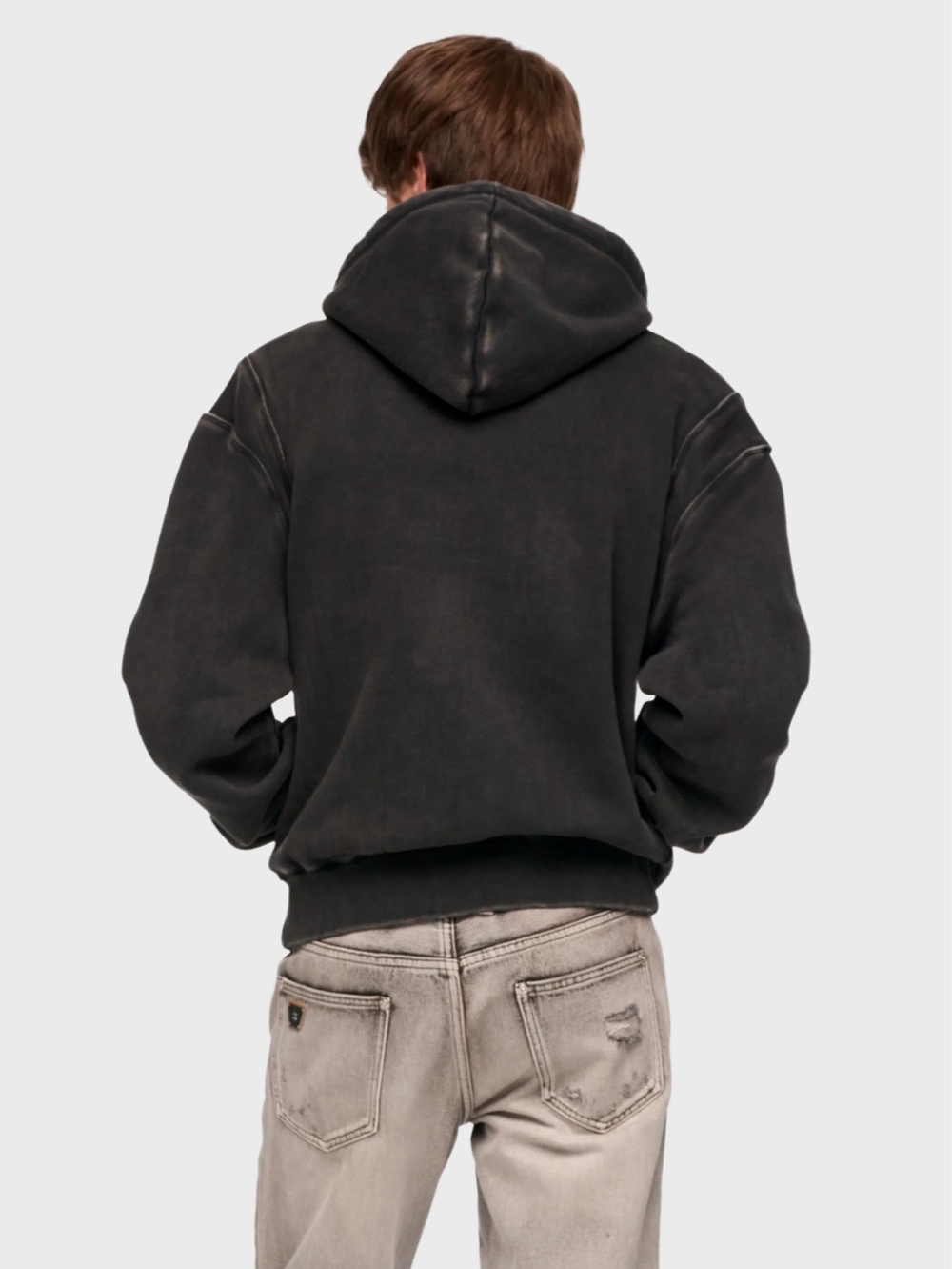 Худи на молнии MISBHV Teddy Zipped Hoodie Black
