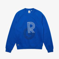 Мужская теннисная кофта Lacoste Men's SPORT Sweatshirt - blue/whie/blue