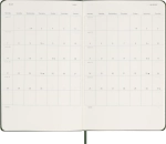 Еженедельник Moleskine Classic (DHK1512WN3) 13х21см твердая обложка зеленый