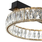 Citilux PALANT CL325142 LED Люстра хрустальная Чёрный+Бронза