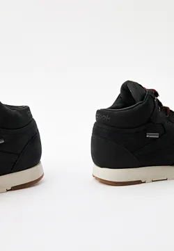 Кроссовки мужские REEBOK CL LTHR MID GTX-THI BLACK/PAPERWHITE-GUM