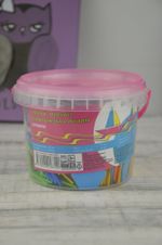 Счетные материалы СТАММ "Геометрическая мозаика", 120 элементов, ведро, ДМ02