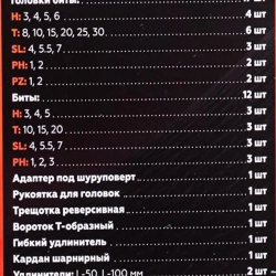 Набор инструментов 94пр. 1/4'', 3/8''(6гр.) Baum Auto BM-4941-5DS