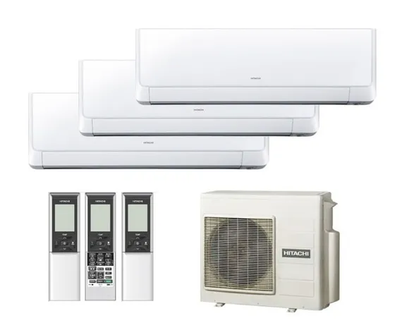 Мульти сплит-система Hitachi 3 x RAK-18QXE / RAM-53NP3E