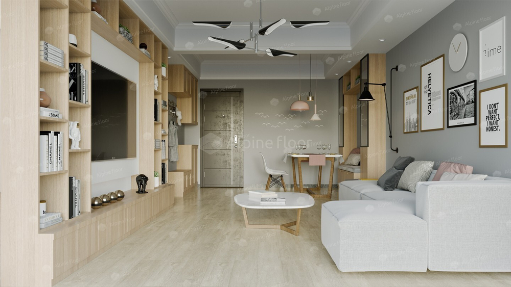 ПВХ плитка Alpine Floor Grand Sequoia LVT Сонома ECO 11-302