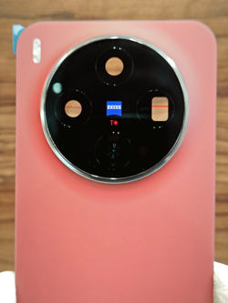 Задняя крышка OPИГИHAЛ для VIVO X300 (V2515) - задняя стеклянная панель. Цвет: Голубой / Blue