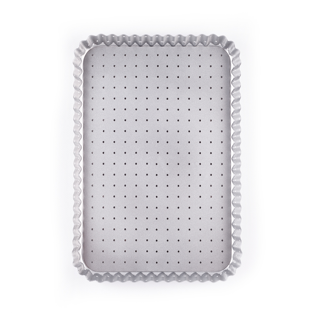 Форма для выпечки перфорированная Patisse Silver 32х22х3 см