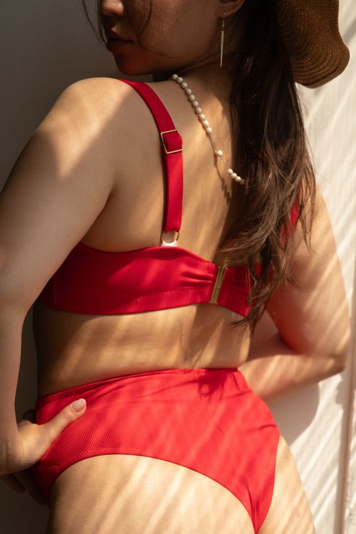 Купальный бюст Kris Line Madera Bralette (красный)