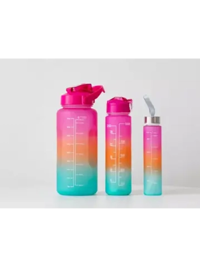 Бутылка для воды спортивная набор 3 шт