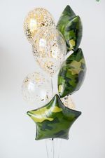 Шар (12"/30 см) Прозрачный (390), кристалл 12 шт.