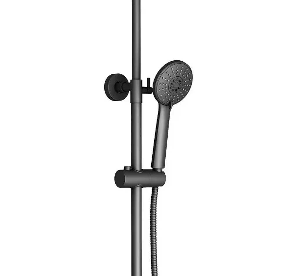 Душевая стойка "Beverly" SX-1060/03, 3 режима, высота 140-150 см, чёрная