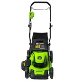 Газонокосилка аккумуляторная Greenworks Арт. 2514407UB, 40V, 46 см, бесщеточная, c 1хАКБ 4 Ач и ЗУ — фото 4