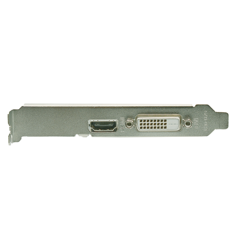 Видеокарта AFOX NVIDIA GeForce GT1030, 2Гб GDDR5, 64 бита, LP, Retail, PCIe3.0, 1xFAN, 1-SLOT, 30Вт, HDMI, DVI (AF1030-2048D5L5-V2)