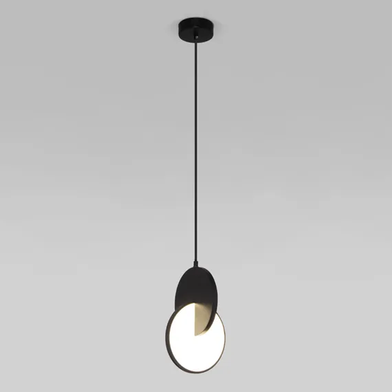 Подвесной светильник Lang 50225/1 LED черный Eurosvet