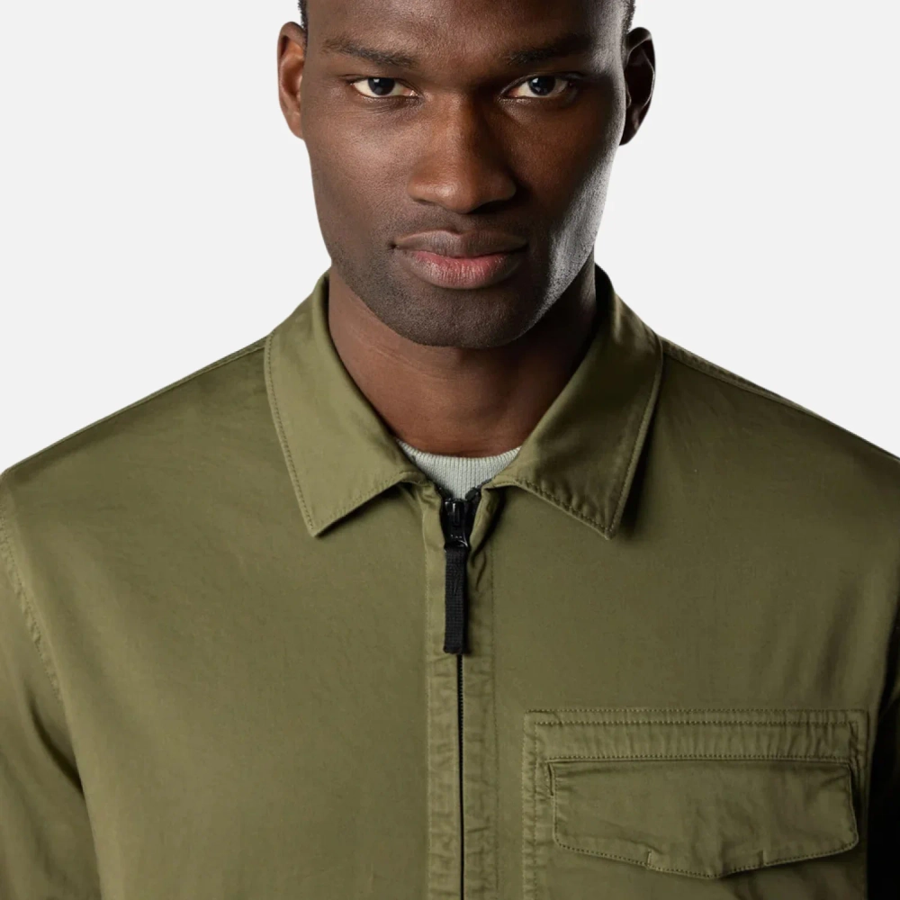 Куртка-рубашка Stone Island Zip-Up Overshirt