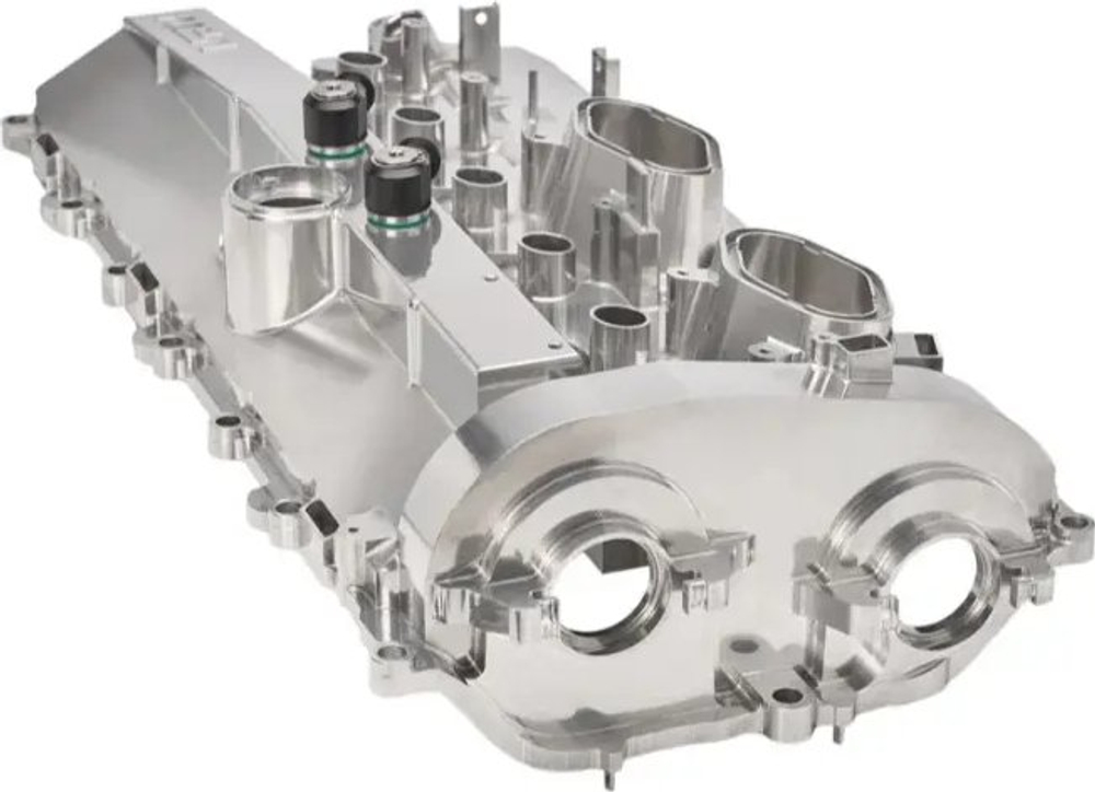 Клапанная крышка NRW Design BMW M2/M3/M4 G8x X3M/X4M F9x S58 Billet Valve Cover - Includes Swivel Fittings & Gasket Kit