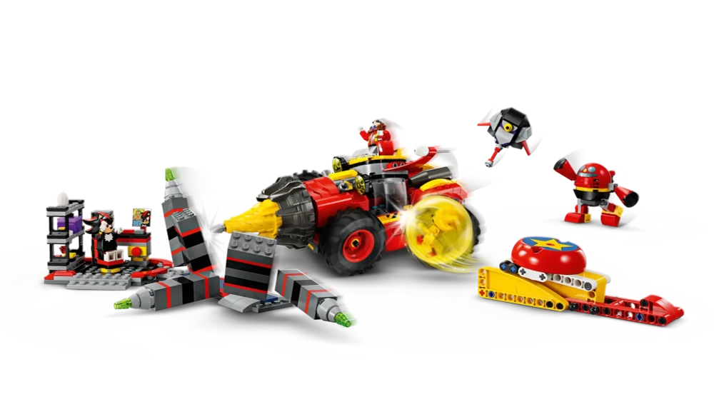 Конструктор LEGO Sonic the Hedgehog 76999 Super Sonic против Egg Drillster