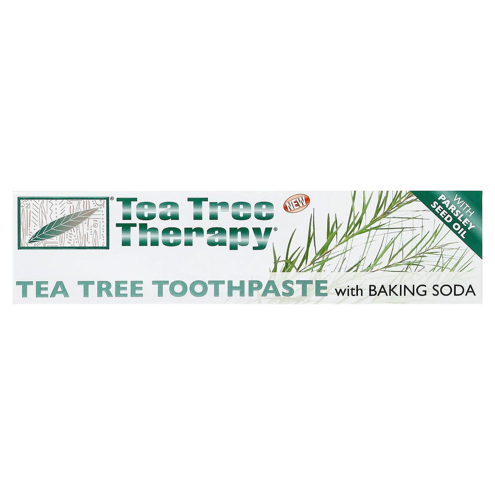 Tea Tree Therapy, зубная паста с экстрактом чайного дерева и пищевой содой, 142 г (5 унций)