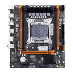 Материнская плата с процессором HUANANZHI X99-4MF, Socket2011-3, Xeon E5-2640v3, mATX, Retail, Socket2011-3, 4xDDR4, PCIe3.0, 1xM.2, GLAN, 2xPS/2, 6xUSB2, 4xUSB3, CPU TDP 120Вт (HNZ-X99-4MF-2640V3)