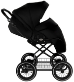 Детская коляска Roan Bass Next Classic Кожа d12 2 в 1 RCL300/1 Black