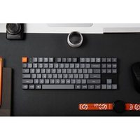 Беспроводная механическая ультратонкая клавиатура QMK Keychron K1 Max, 87 клавиш, Hot Swap, RGB-подсветка, Gateron Red Switch (K1M-H1-RU)