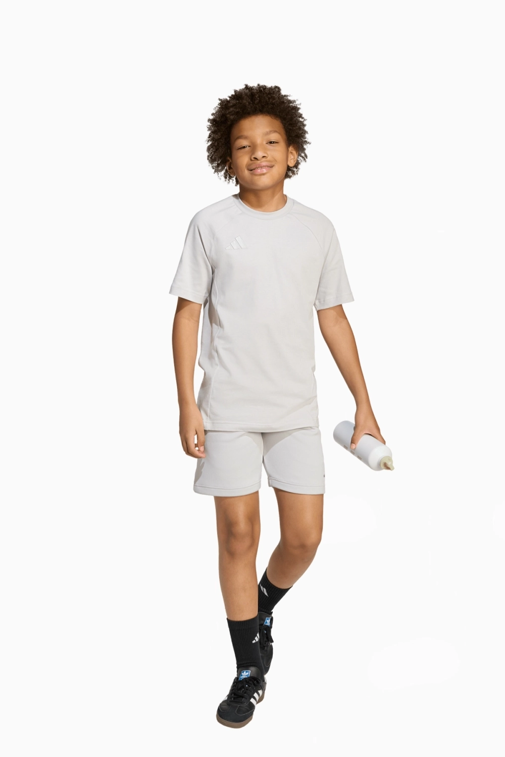 Футболка adidas Tiro 25 Travel Tee Junior - серый