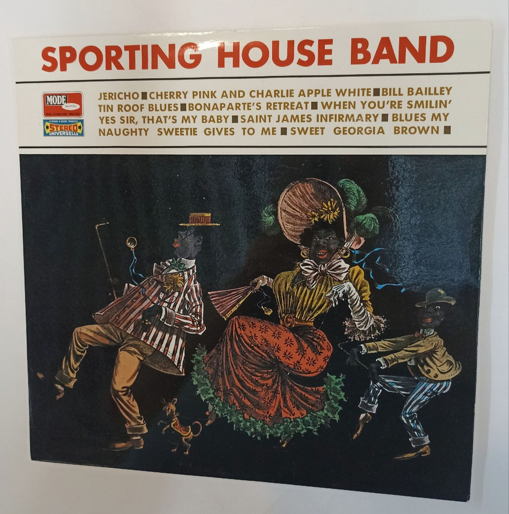 Винтажная виниловая пластинка LP Sporting House Band (France 1966)