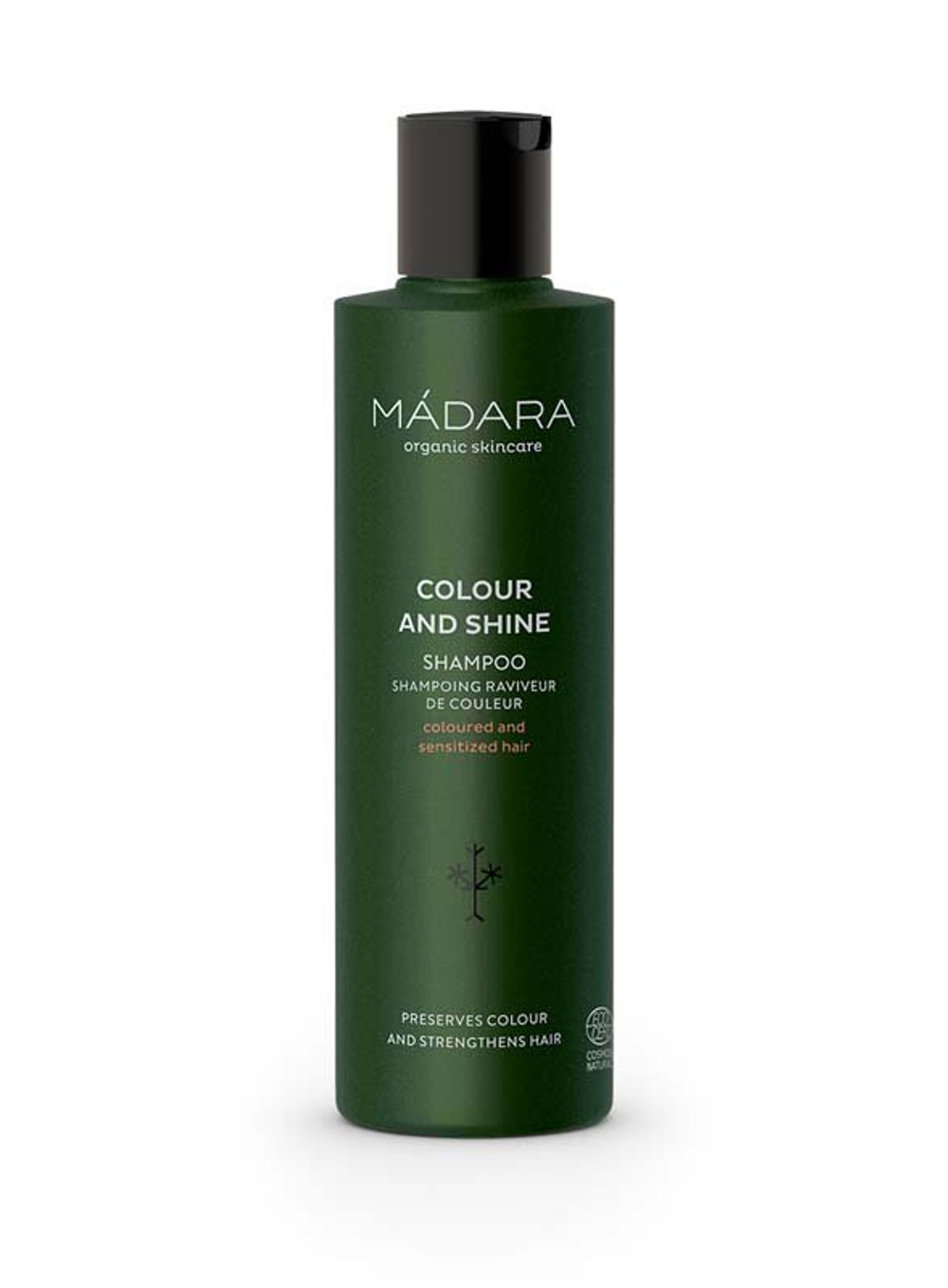Шампунь Color and Shine MADARA, 250 мл