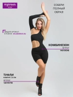 Туфли для танцев латина и high heels на каблуке 7,5 см