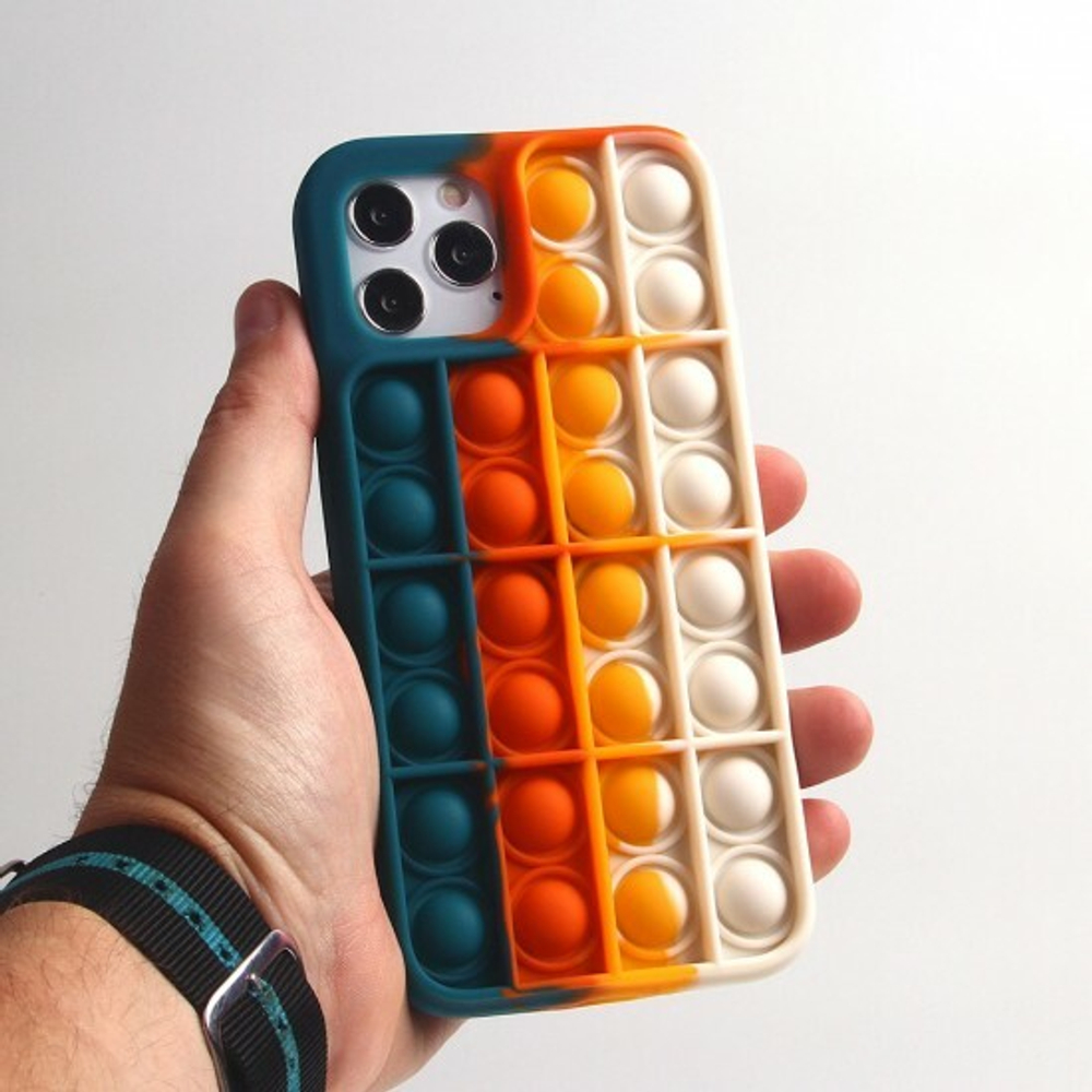 Чехол-антистресс Pop it для iPhone 12/12 Pro, 012636