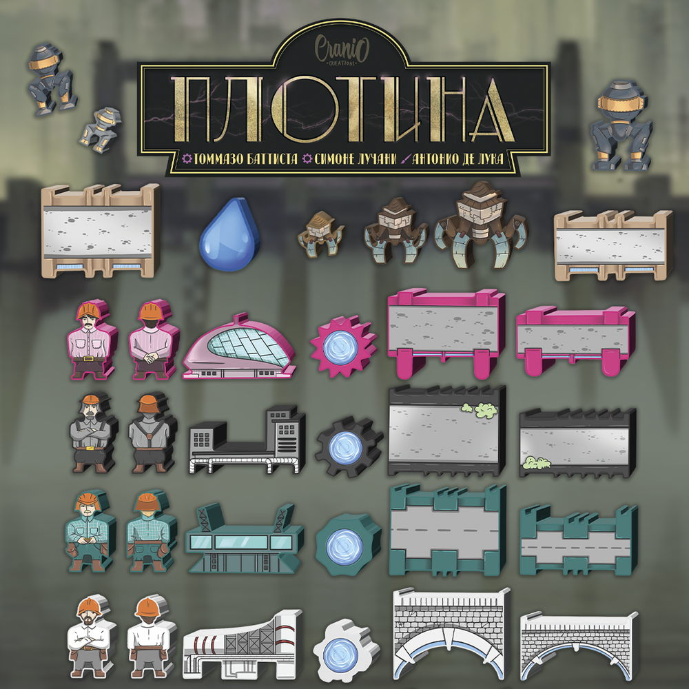 Стикерпак для настольной игры «Плотина»-16112-sticker-crowdgames.ru-1
