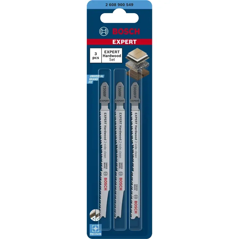 Набор пилок по ламинату EXPERT BOSCH 2608900549