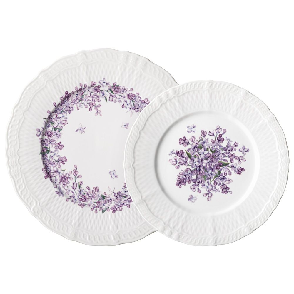 НАБОР ПОСУДЫ ОБЕДЕННЫЙ LEFARD "LILAC" НА 4 ПЕР. 8 ПР. (КОР=6НАБ.)