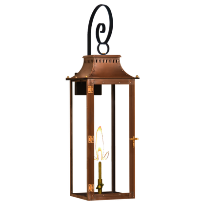 Настенный светильник Visual Comfort Market Street 30" Top Scroll Wall Lantern