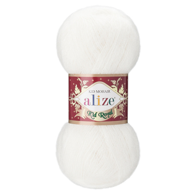 Пряжа Alize (Ализе) Kid Royal / уп.5 мот. по 50 г, 500м, 062 кремовый A
