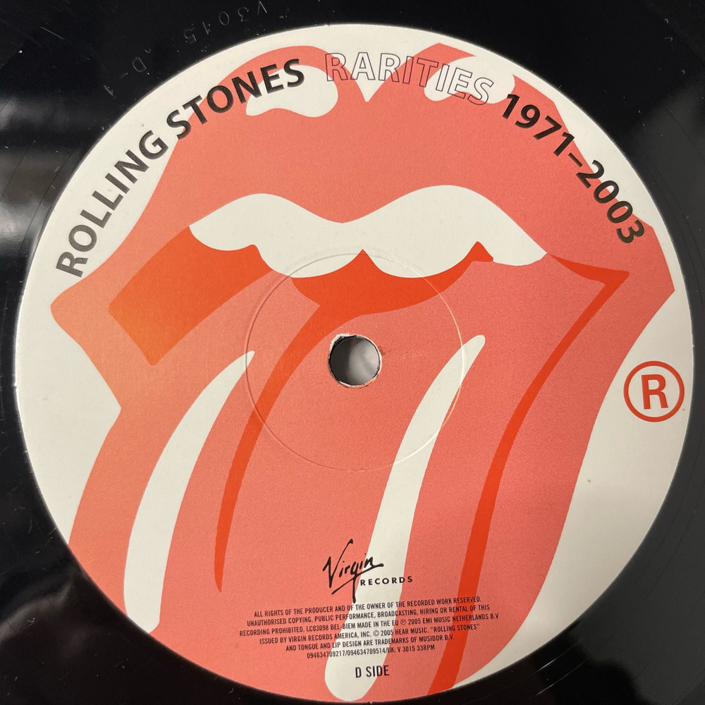 Винтажная виниловая пластинка LP Rolling Stones, Rarities 1971 2003 (Европейский Союз 2005)