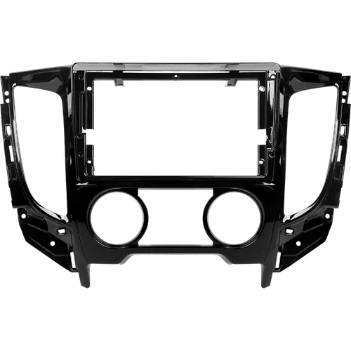 Комплект рамки с разъёмами 9"+can Mitsubishi L200 2015-2022 кондей большая (F1)