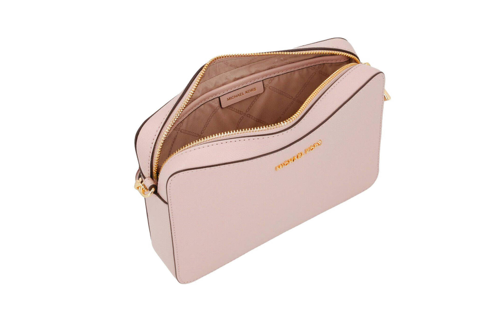 сумка-мессенджер jet set travel Michael Kors - пудро-розовый(32S4GTVC3L)