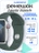 Ремешок Gurdini Sport Band (силиконовый) Apple Watch 42mm/44mm (S/M-M/L) Pine Green
