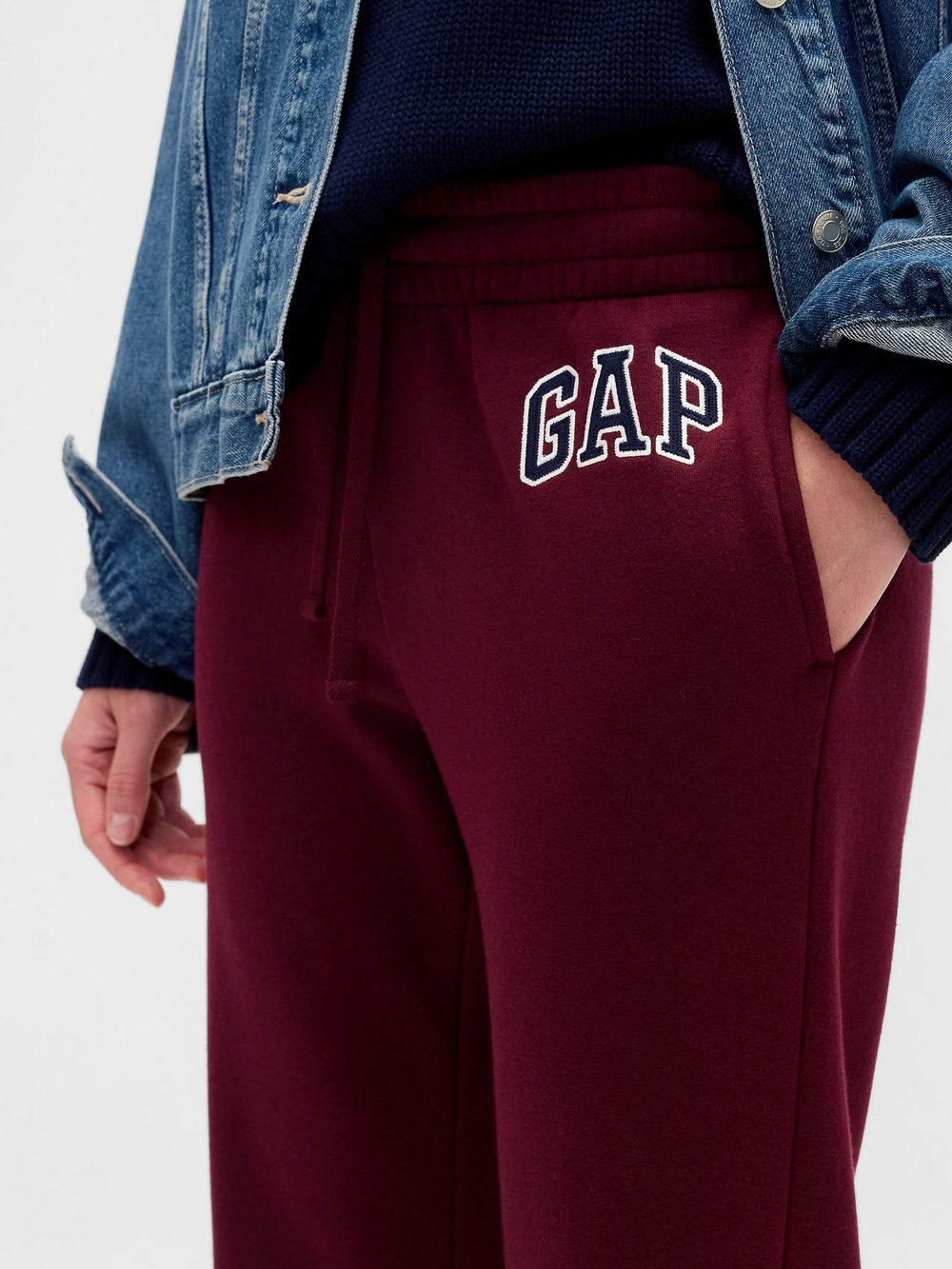 Флисовые спортивные брюки с логотипом Gap Bootcut - GAP