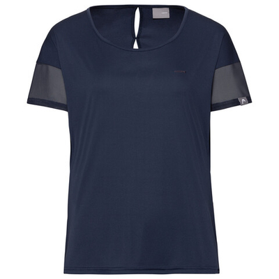 Женская теннисная футболка Head Performance T-Shirt W - dark blue