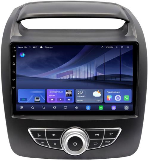 Магнитола для KIA Sorento 2012-2020 (климат на штатном экране) - Kuberg QLed, Android 14, TS105, Быстрейшая, CarPlay, SIM-слот