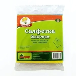 Салфетки быт. Умничка вискоза 30*30см 5шт МИКС цветов