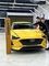 Пленка матовая желтая Metal Flash Fever Yellow Carbins