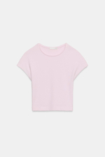 ФУТБОЛКА CROPPED С КОРОТКИМИ РУКАВАМИ — ZARA