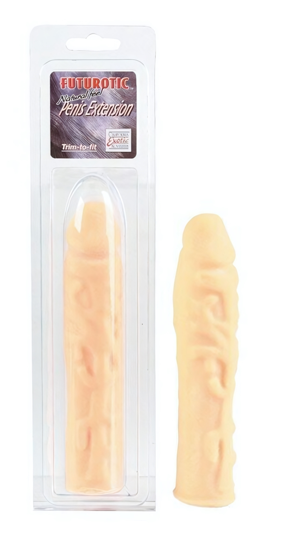Насадка на пенис Futurotic Penis Extension (вторая кожа) (Цвет: телесный)