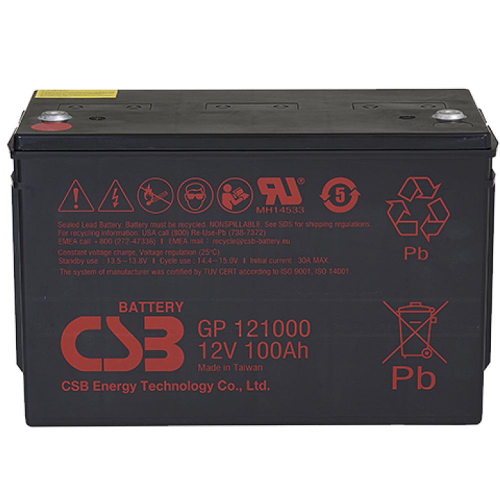 Аккумулятор CSB GP121000 - AGM ( 12В / 100Ач ) Аккумулятор CSB GP121000 - AGM ( 12В / 100Ач )