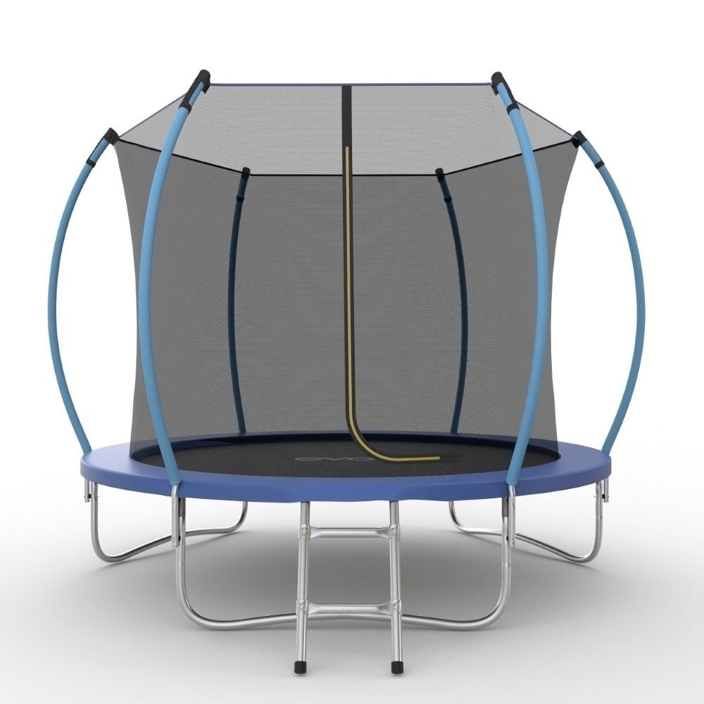 EVO JUMP Internal 8ft (Blue) Батут с внутренней сеткой и лестницей, диаметр 8ft (синий)