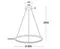 Подвесной светильник  IT013-6028 white 3000K Italline