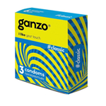 Презервативы классические GANZO NEW CLASSIC (3 шт.) (Цвет: Прозрачные)
